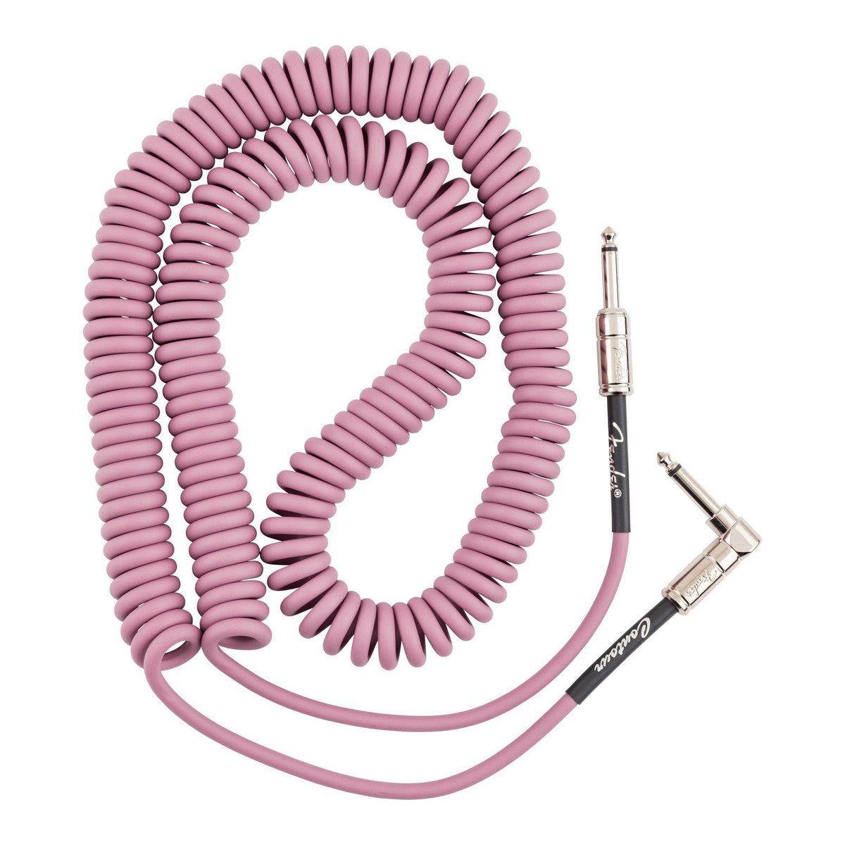 Dây Cáp Guitar Xoắn Fender Contour Series Coil Cable 30ft – Burgundy Mist