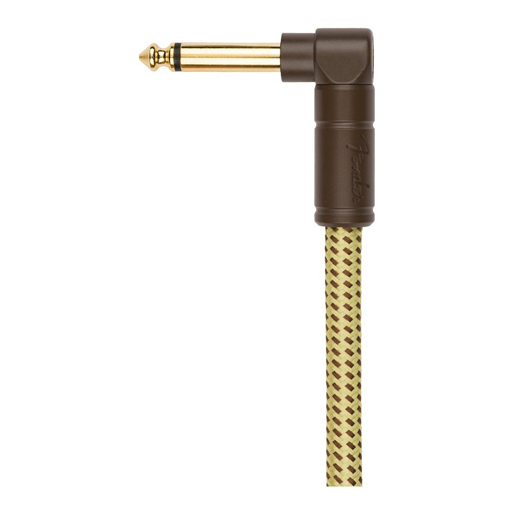Dây Cáp Guitar Xoắn Fender Deluxe Series Tweed Coil Cable 30ft – Tweed