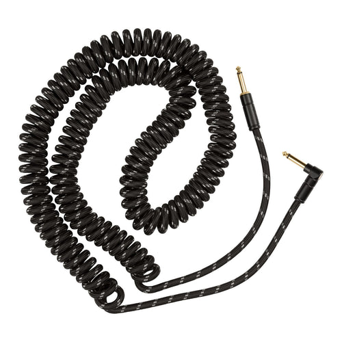 Dây Cáp Guitar Xoắn Fender Deluxe Series Tweed Coil Cable 30ft