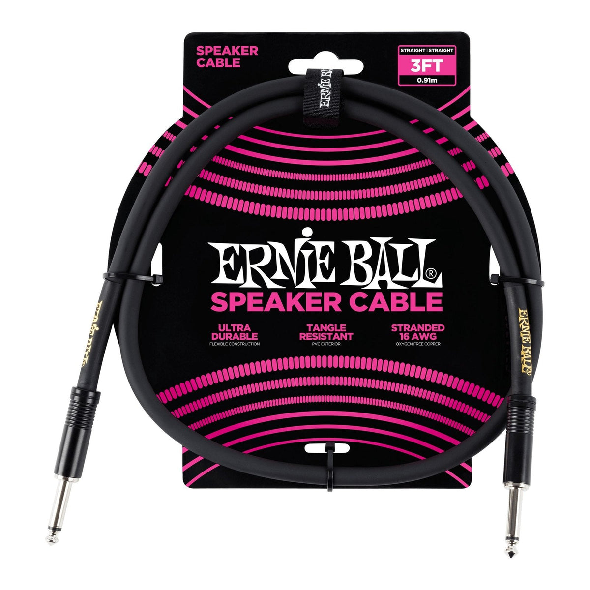 Dây Cáp Loa Ernie Ball Classic Speaker Cable – 91cm (3ft)