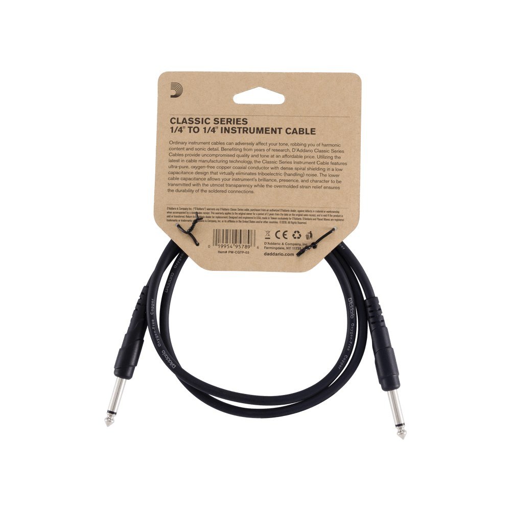 Dây Cáp Patch D'Addario Classic Series PW-CGTP – PW-CGTP-03