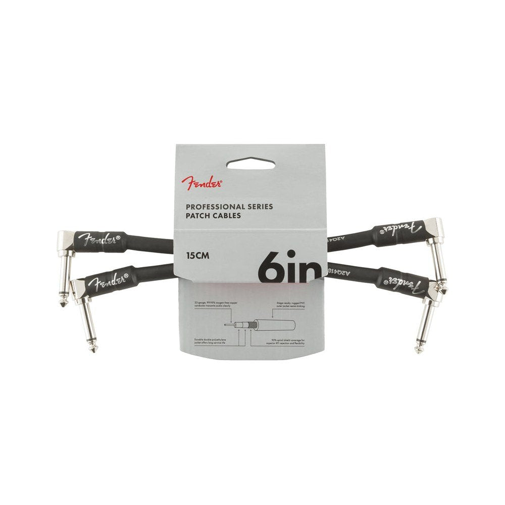 Dây Cáp Patch Fender Professional Series 6 inch (Bộ 2 Sợi) – 0990820023
