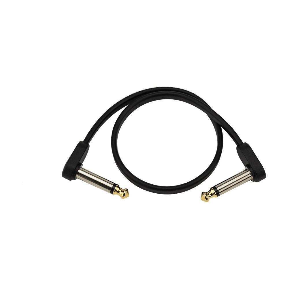 Dây Cáp Patch Pedal D'Addario Flat Patch Cable PW-FPRR – 30cm (1ft), Vuông dẹt - Vuông dẹt