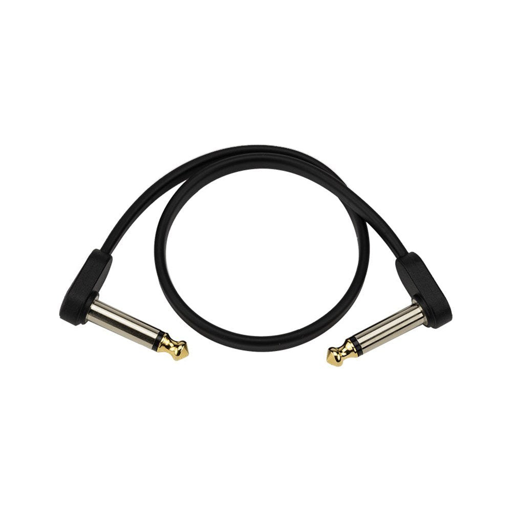 Dây Cáp Patch Pedal D'Addario Flat Patch Cable PW-FPRR – 30cm (1ft), Vuông dẹt - Vuông dẹt