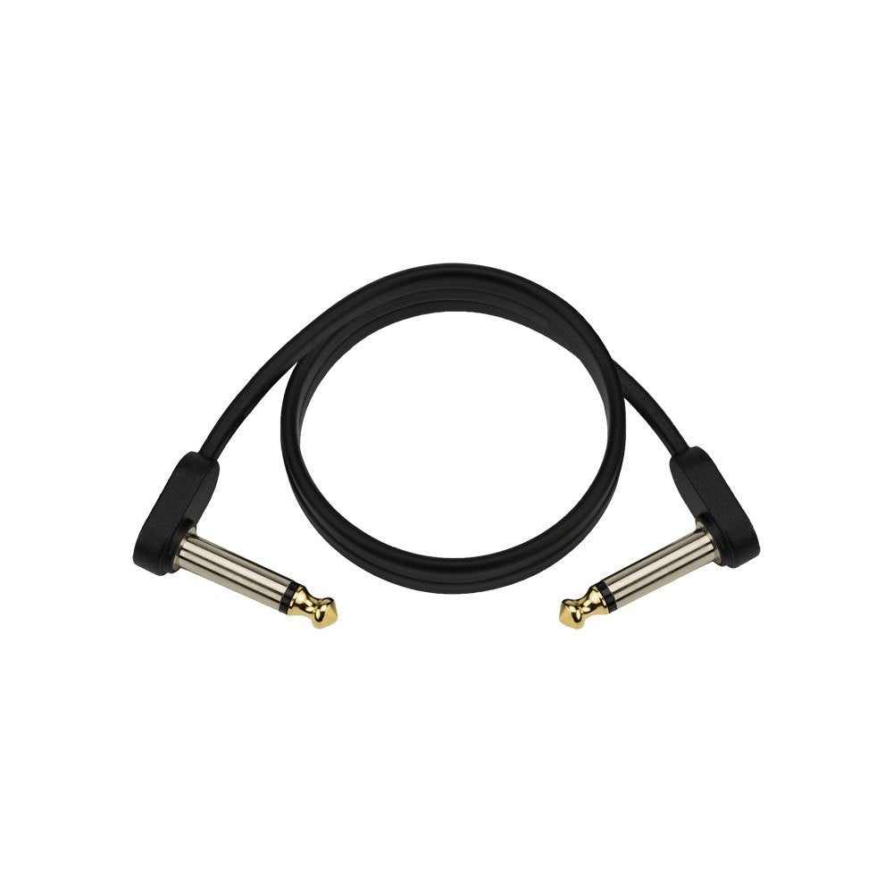 Dây Cáp Patch Pedal D'Addario Flat Patch Cable PW-FPRR – 61cm (2ft), Vuông dẹt - Vuông dẹt