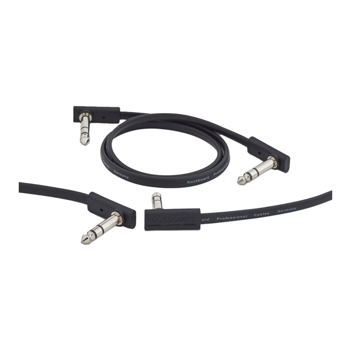 Dây Cáp Patch TRS RockBoard Flat TRS Cable 30cm – RBO-CAB-F-TRS-30-BK