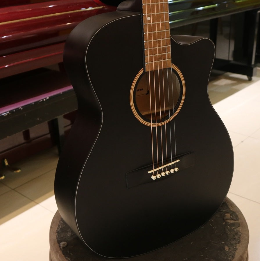 Đàn Guitar Điện Aguda Music Boy HH, Maple Fingerboard, Black