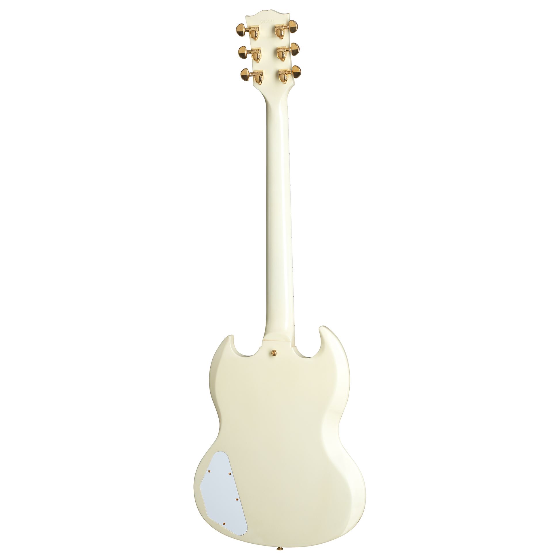 Đàn Guitar Điện Gibson 1963 Les Paul SG Custom Reissue with Maestro Vibrola, Classic White