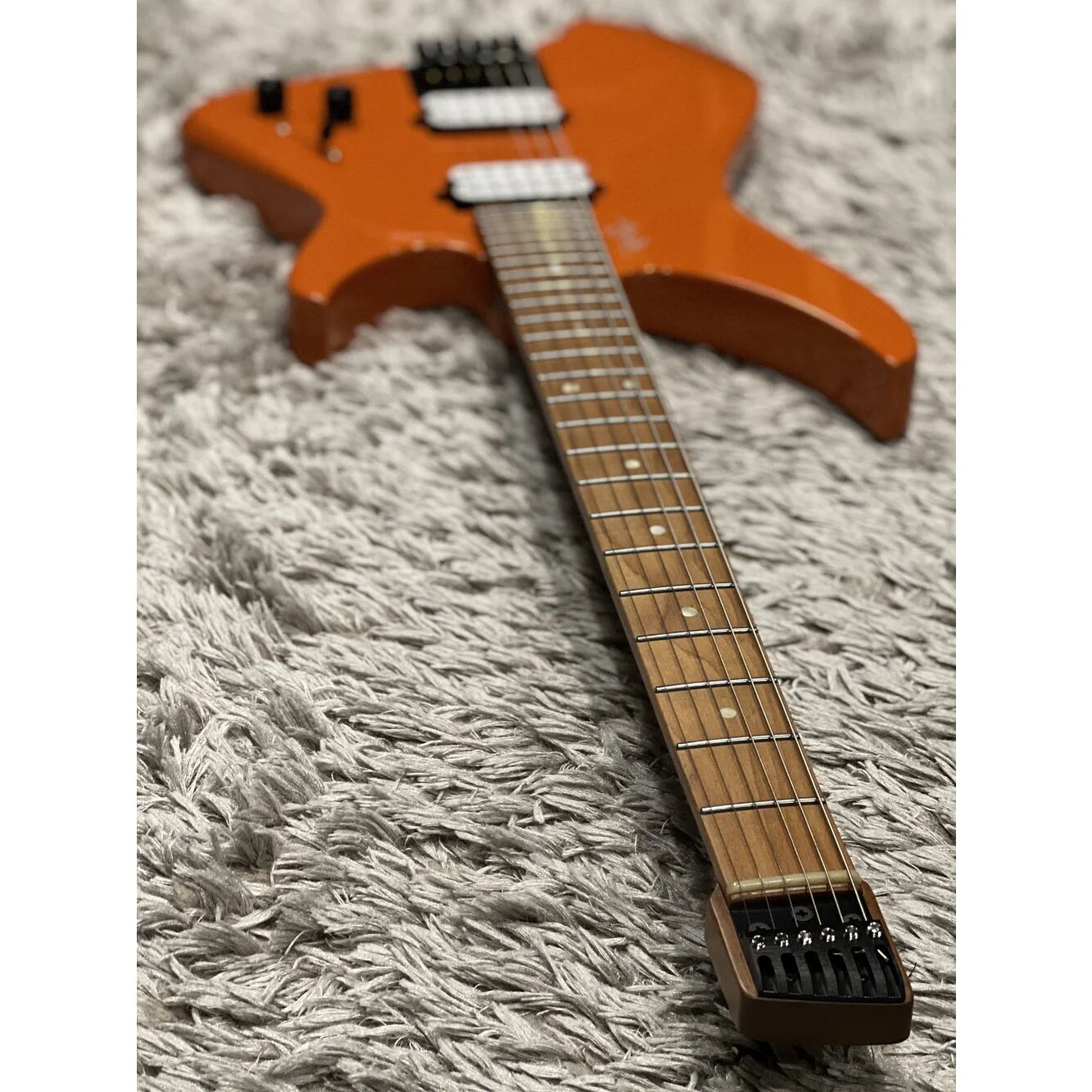 Đàn Guitar Điện Aguda Music Boy HH, Maple Fingerboard, Orange