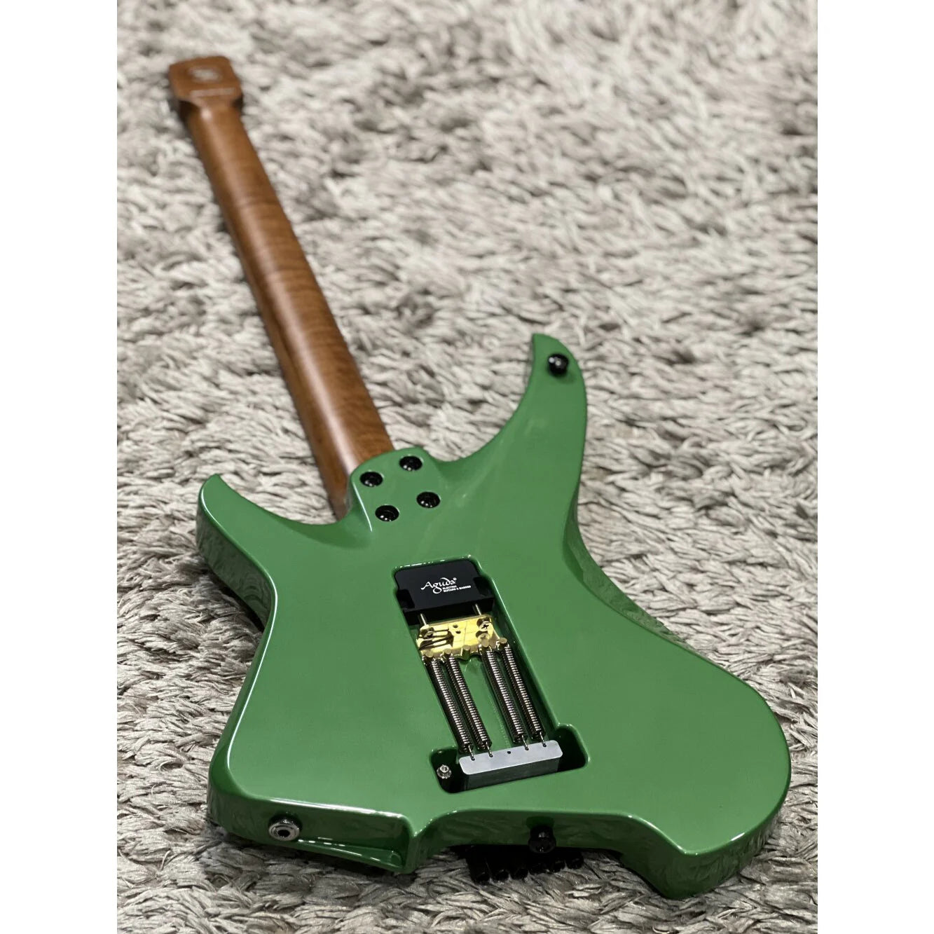 Đàn Guitar Điện Aguda Music Boy Pro HSS Maple Fingerboard Viridian Green