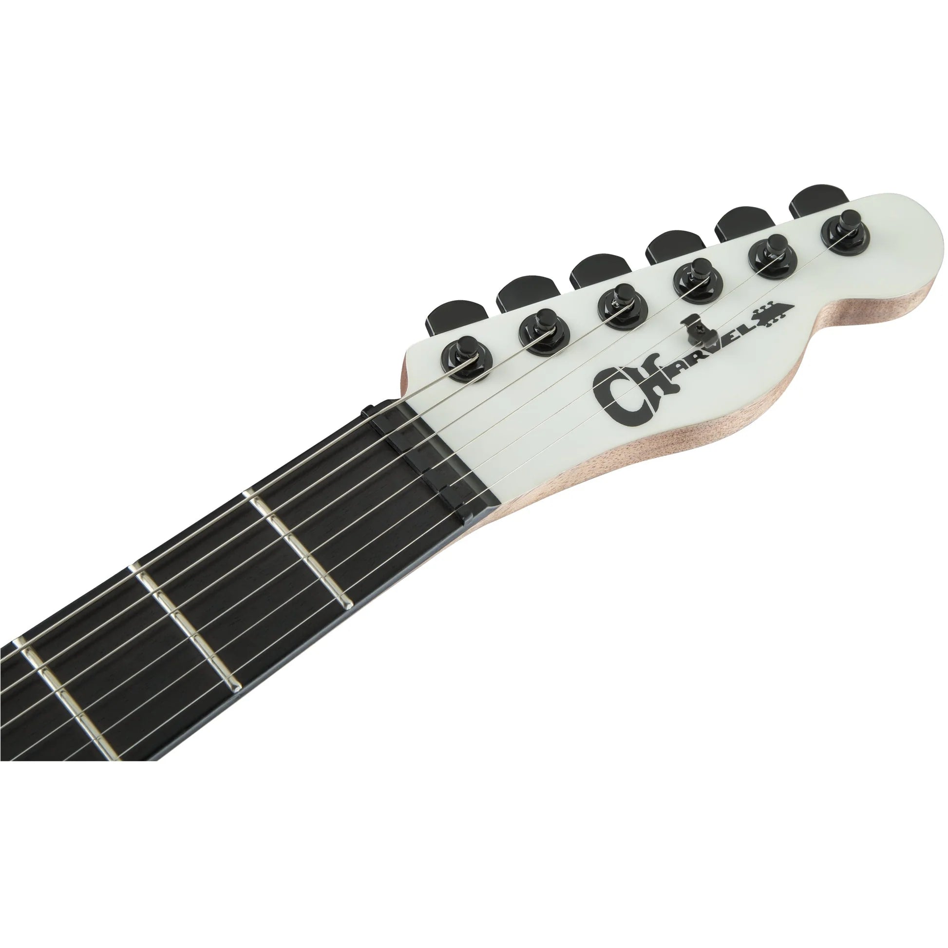 Đàn Guitar Điện Charvel Joe Duplantier Signature Pro-Mod San Dimas Style 2 HH, Ebony Fingerboard, Satin White