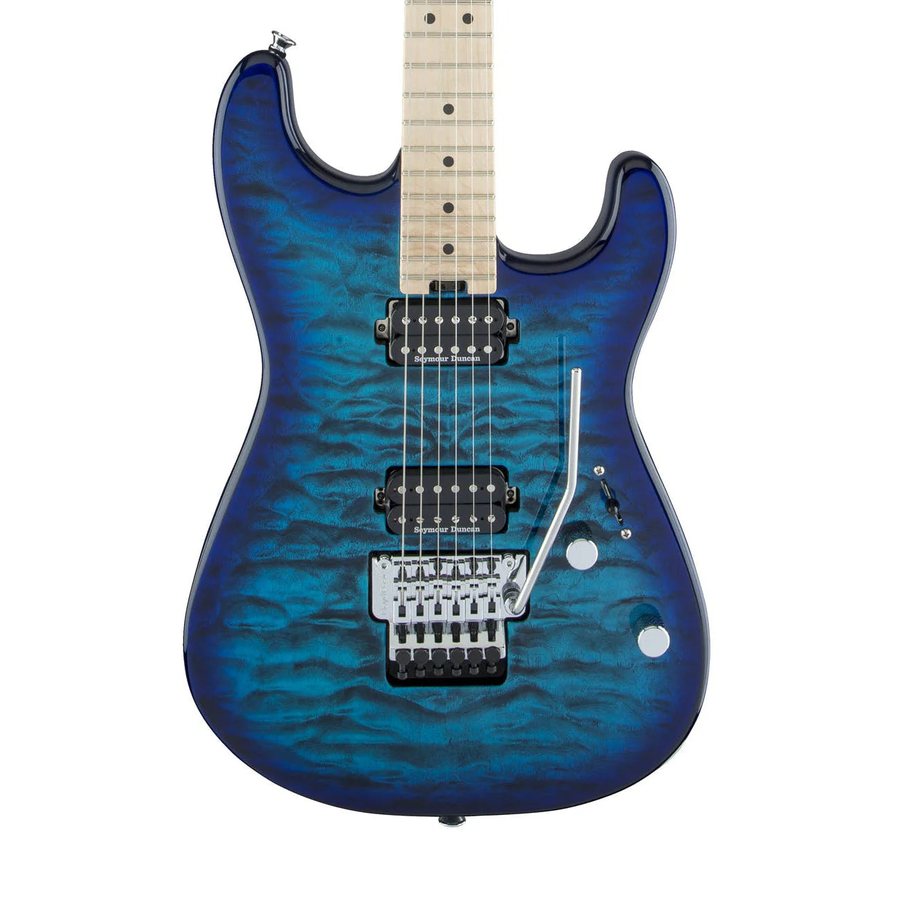 Đàn Guitar Điện Charvel Pro-Mod San Dimas Style 1 HH FR M QM, Maple Fingerboard