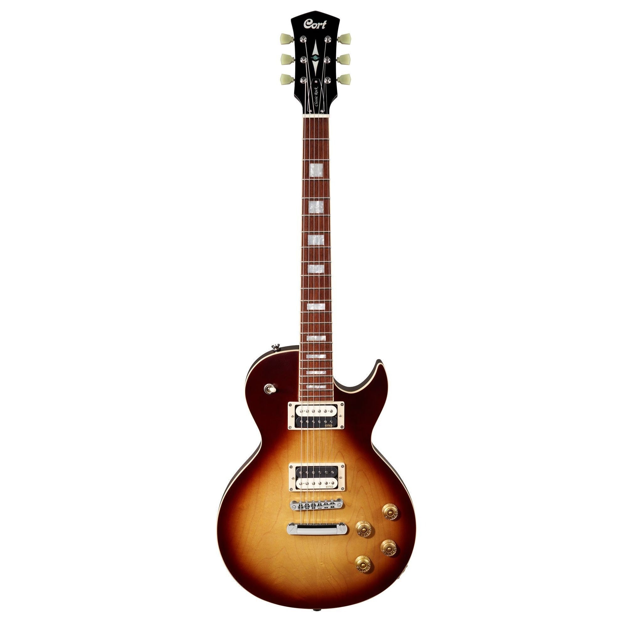 Đàn Guitar Điện Cort CR300 Aged Vintage Burst
