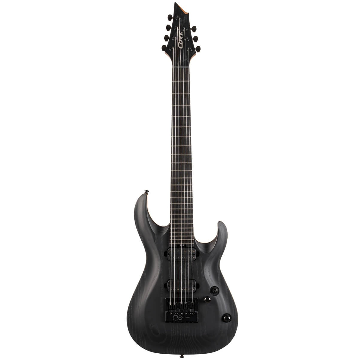Đàn Guitar Điện Cort KX707 EverTune HH, 7 Dây - Open Pore Black - ảnh 1