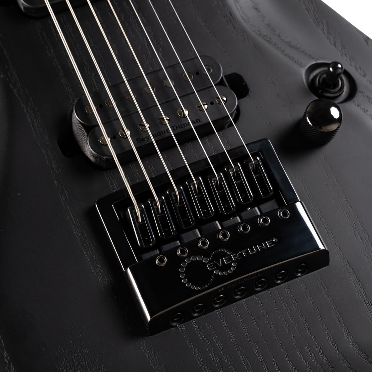 Đàn Guitar Điện Cort KX707 EverTune HH, 7 Dây - Open Pore Black - ảnh 5