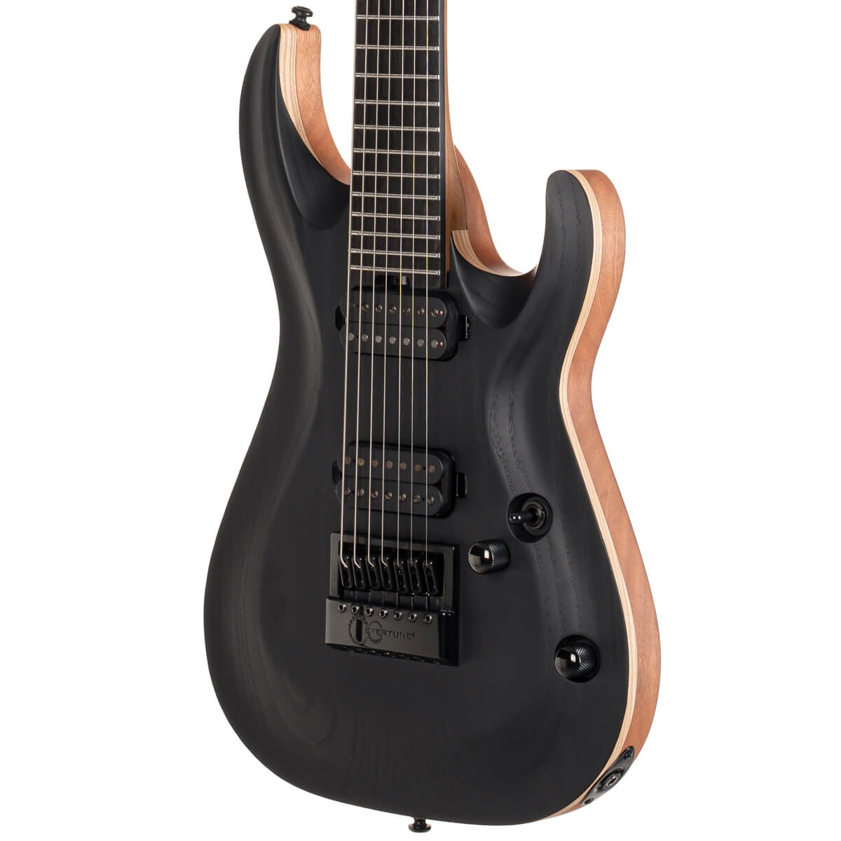 Đàn Guitar Điện Cort KX707 EverTune HH, 7 Dây - Open Pore Black - ảnh 7