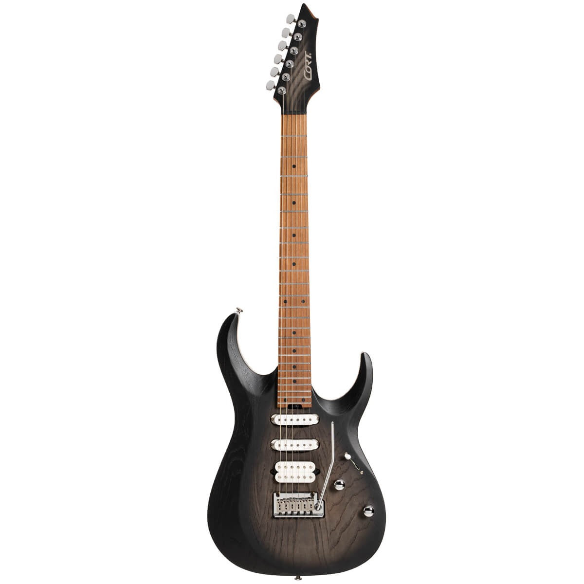 Đàn Guitar Điện Cort X700 Triality HSS - Open Pore Black Burst - ảnh 1