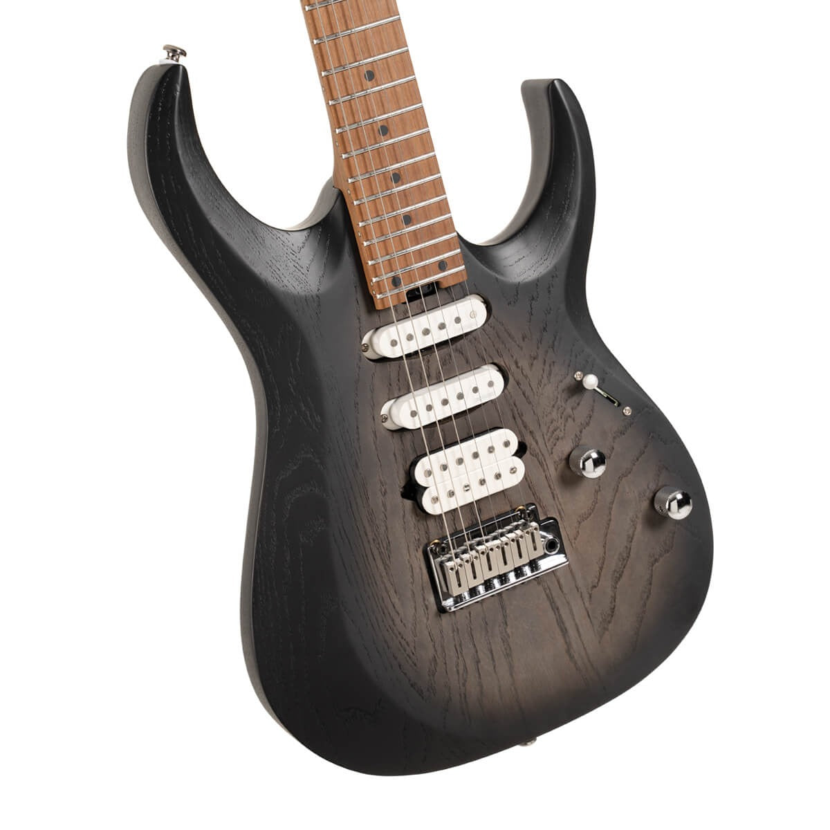 Đàn Guitar Điện Cort X700 Triality HSS - Open Pore Black Burst - ảnh 2
