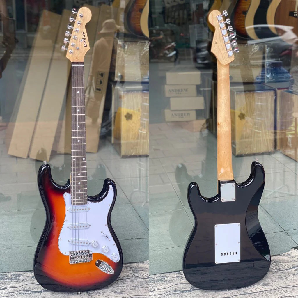 Đàn Guitar Điện Dallas DL-S1 SSS, Rosewood Fingerboard, Sunburst