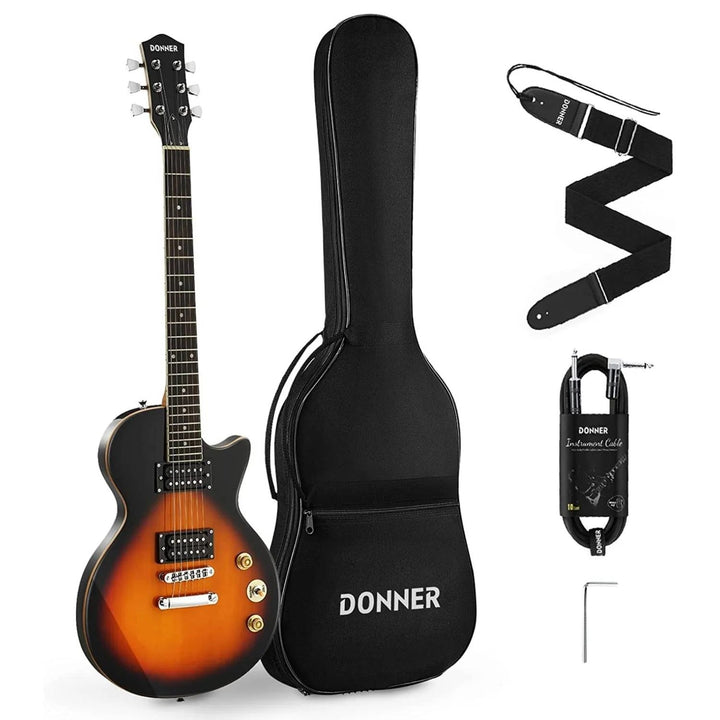 Đàn Guitar Điện Donner DLP124 Sunburst