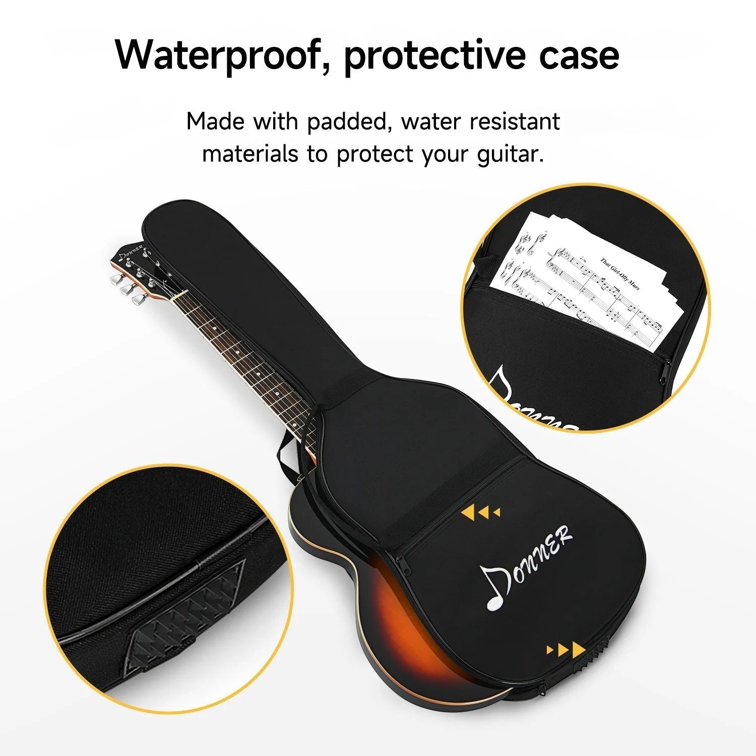 Đàn Guitar Điện Donner DLP124