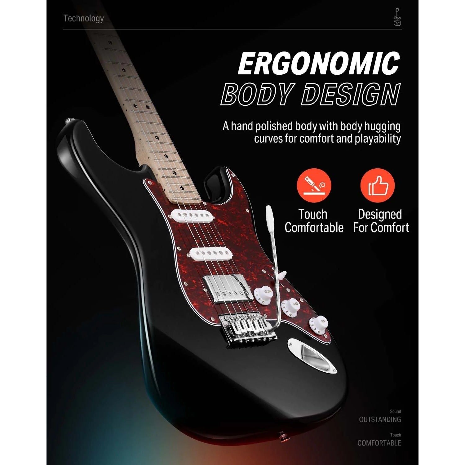 Combo Đàn Guitar Điện Donner DST-152