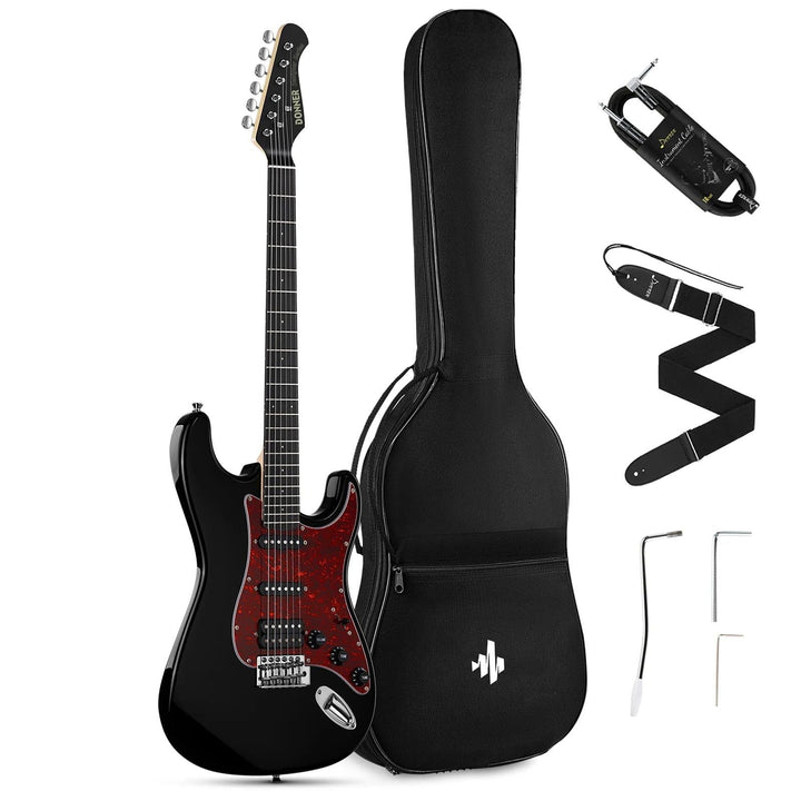 Đàn Guitar Điện Donner DST-200 Black