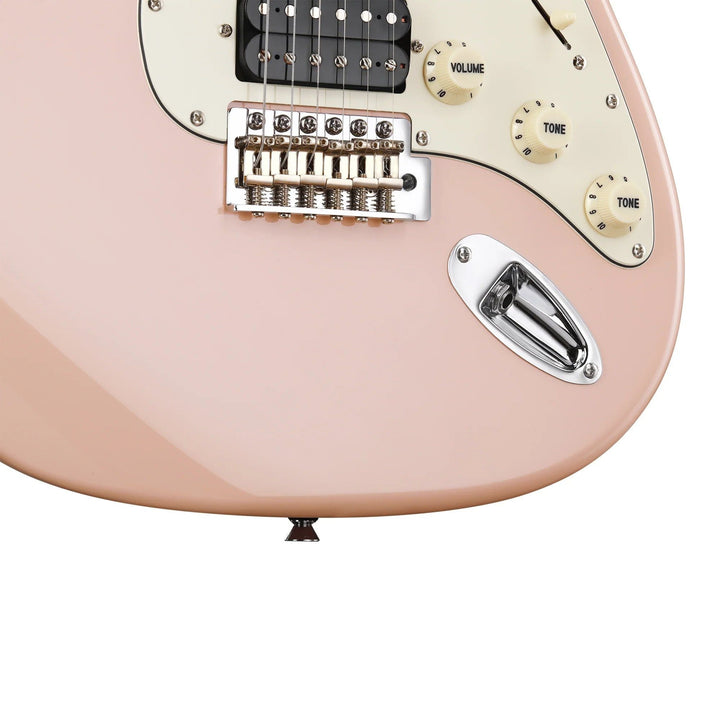 Đàn Guitar Điện Donner DST-200 Pink