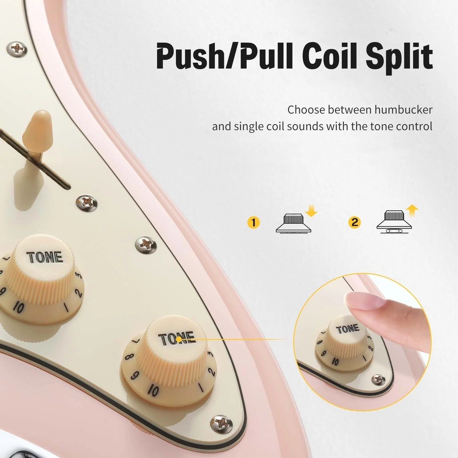 Đàn Guitar Điện Donner DST-200