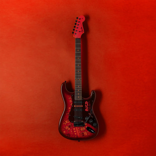 Đàn Guitar Điện Fender MIJ Pokémon Red Version Stratocaster SSS