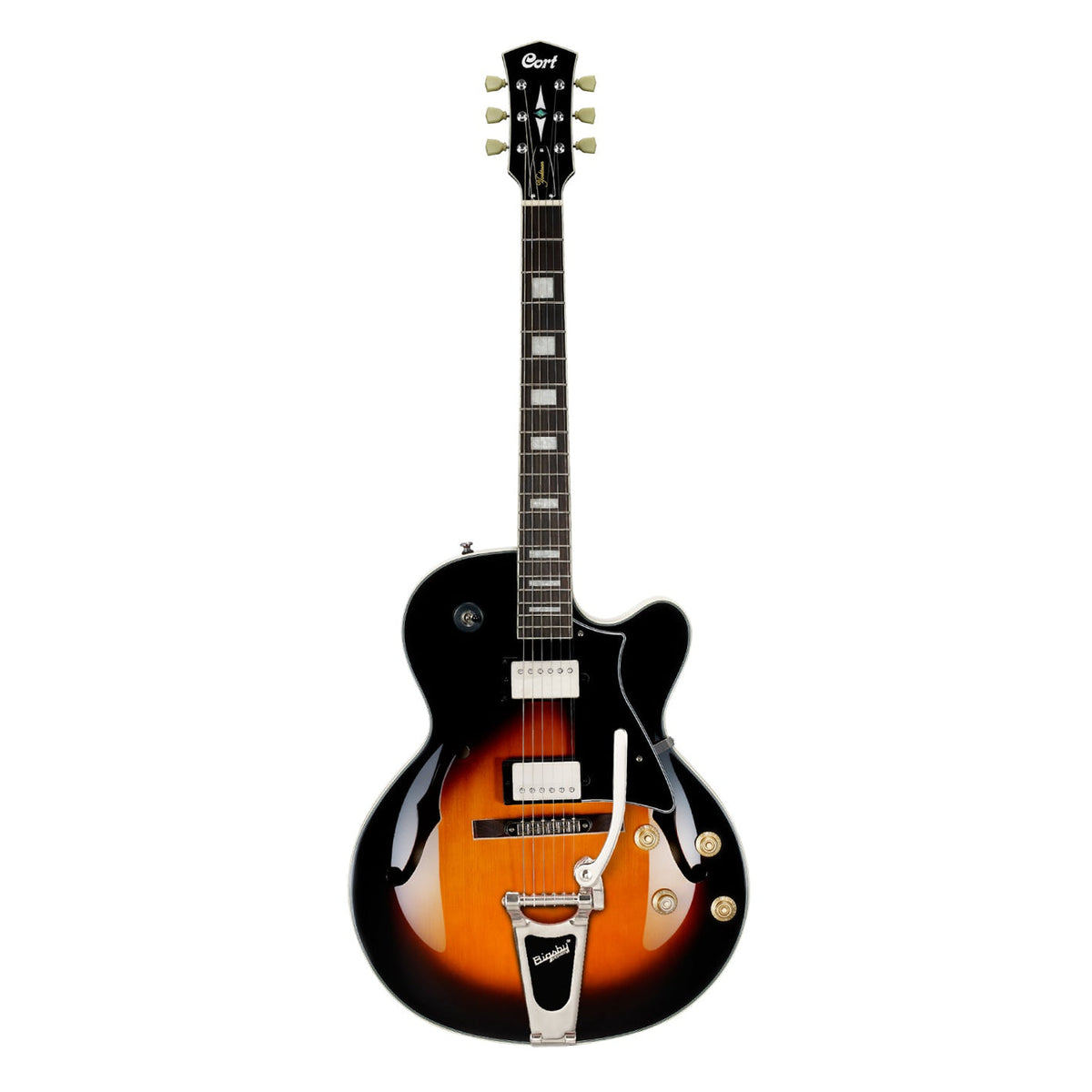 Đàn Guitar Điện Cort Yorktown Hollow Body BV HH