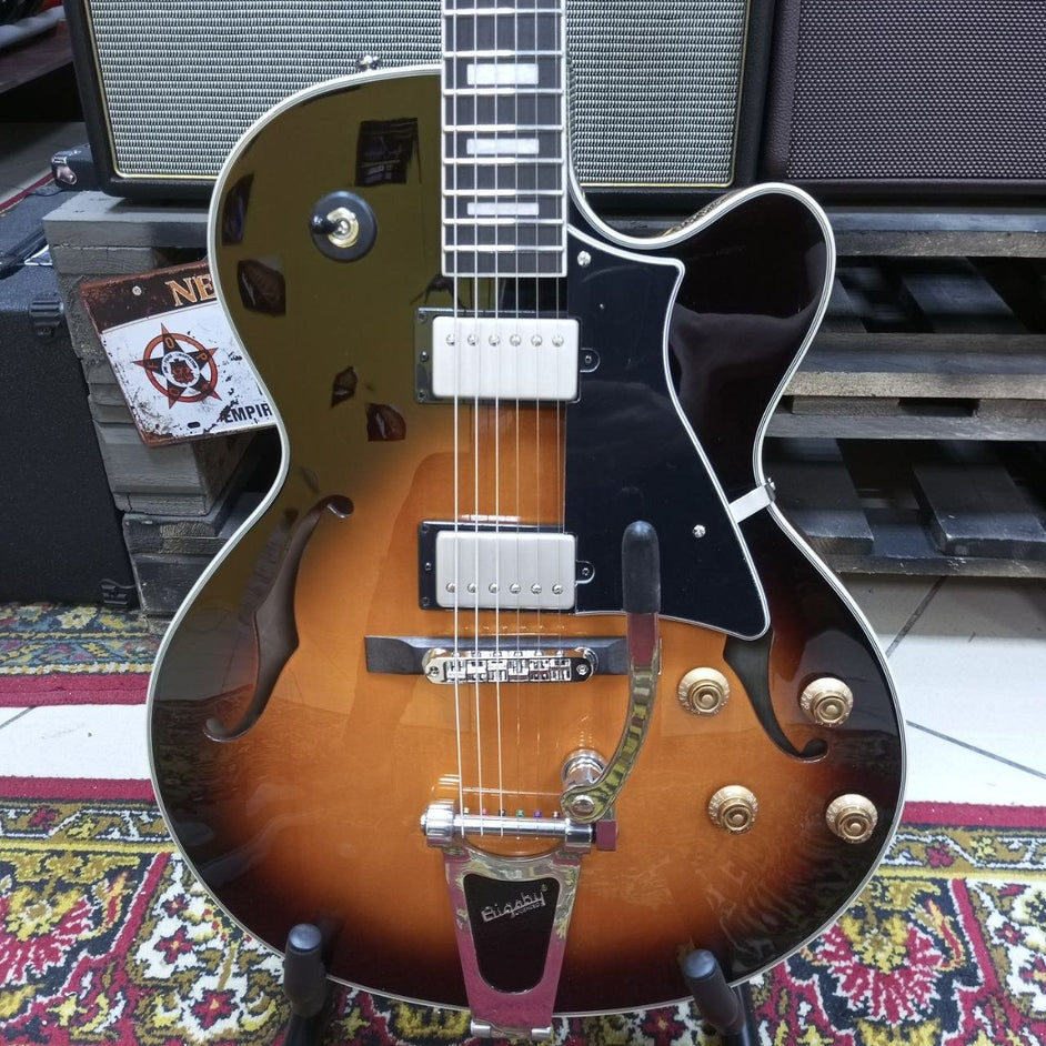 Đàn Guitar Điện Cort Yorktown Hollow Body BV HH