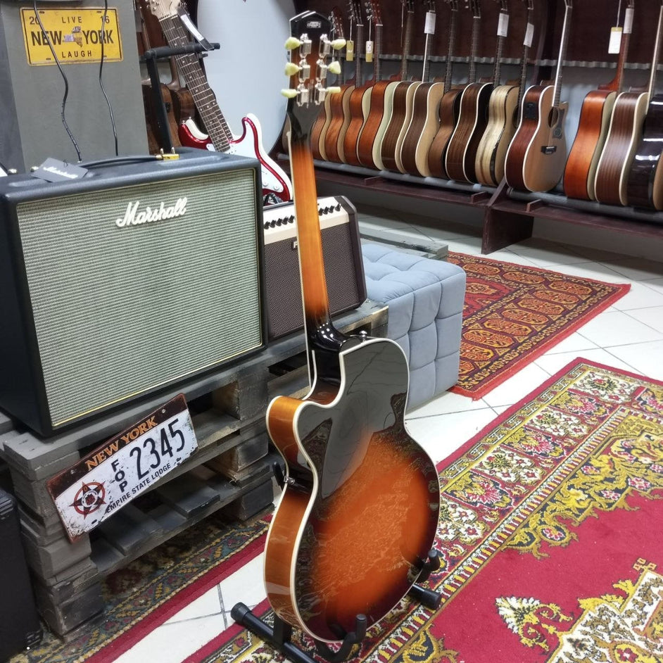 Đàn Guitar Điện Cort Yorktown Hollow Body BV HH