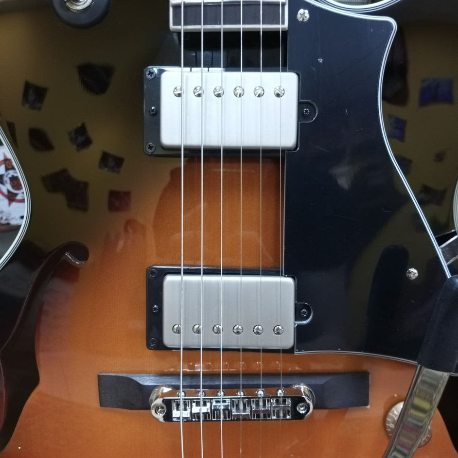 Đàn Guitar Điện Cort Yorktown Hollow Body BV HH