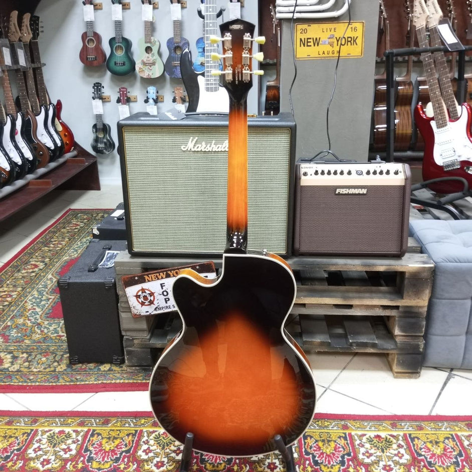 Đàn Guitar Điện Cort Yorktown Hollow Body BV HH