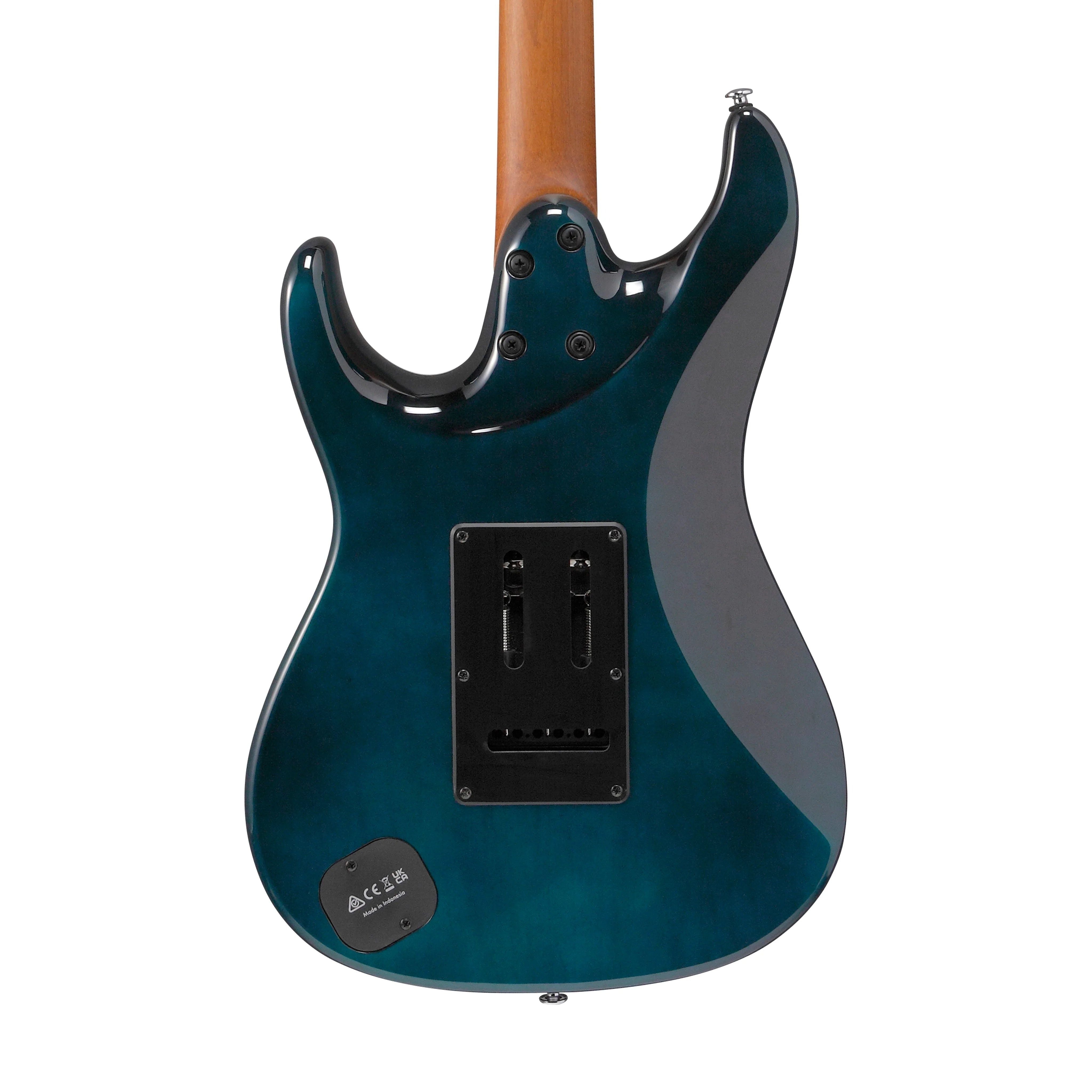 Đàn Guitar Điện Ibanez AZ24P1QM Deep Ocean Blonde