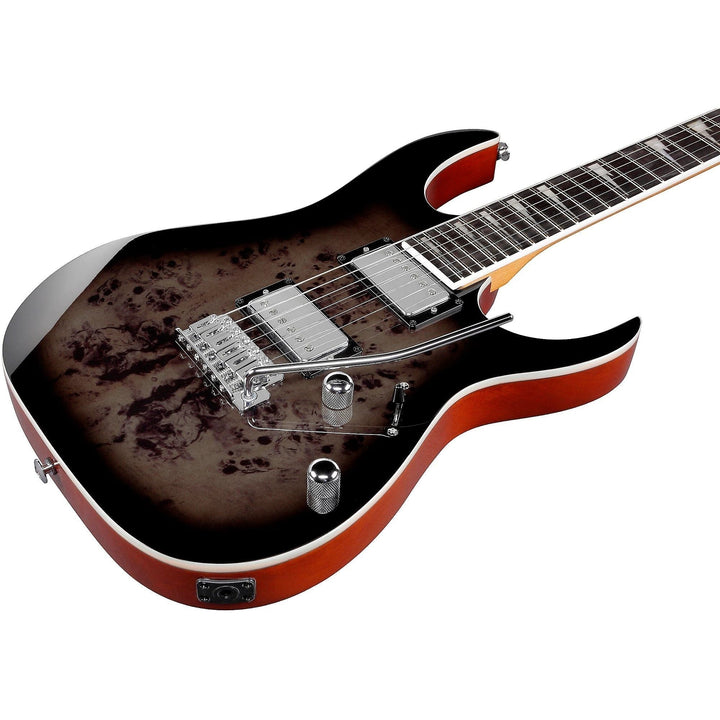 Đàn Guitar Điện Ibanez GRG220PA1 Transparent Brown Black Burst