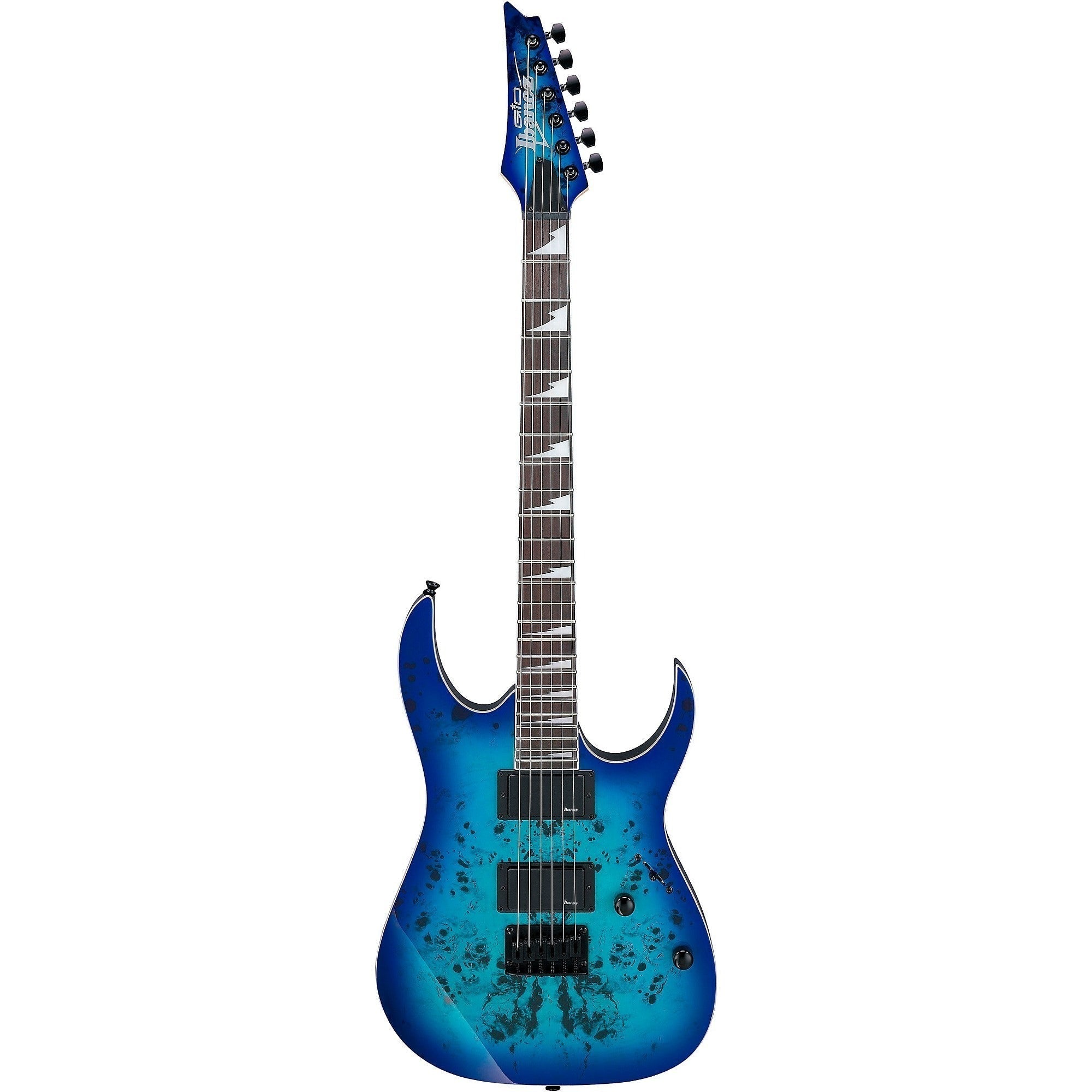 Đàn Guitar Điện Ibanez GRGR221PA Aqua Burst