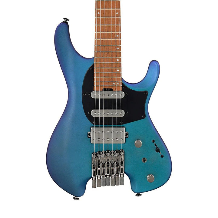 Ibanez Q547 7-string Electric Guitar - Blue Chameleon Metallic Matte