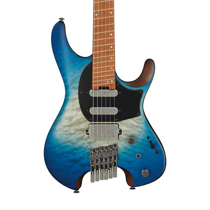 Đàn Guitar Điện Ibanez QX54QM Blue Sphere Burst Matte