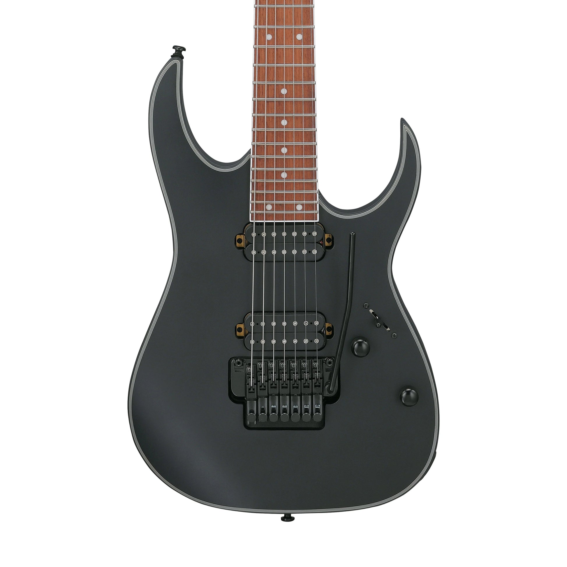 Đàn Guitar Điện Ibanez RG7420EX Black Flat