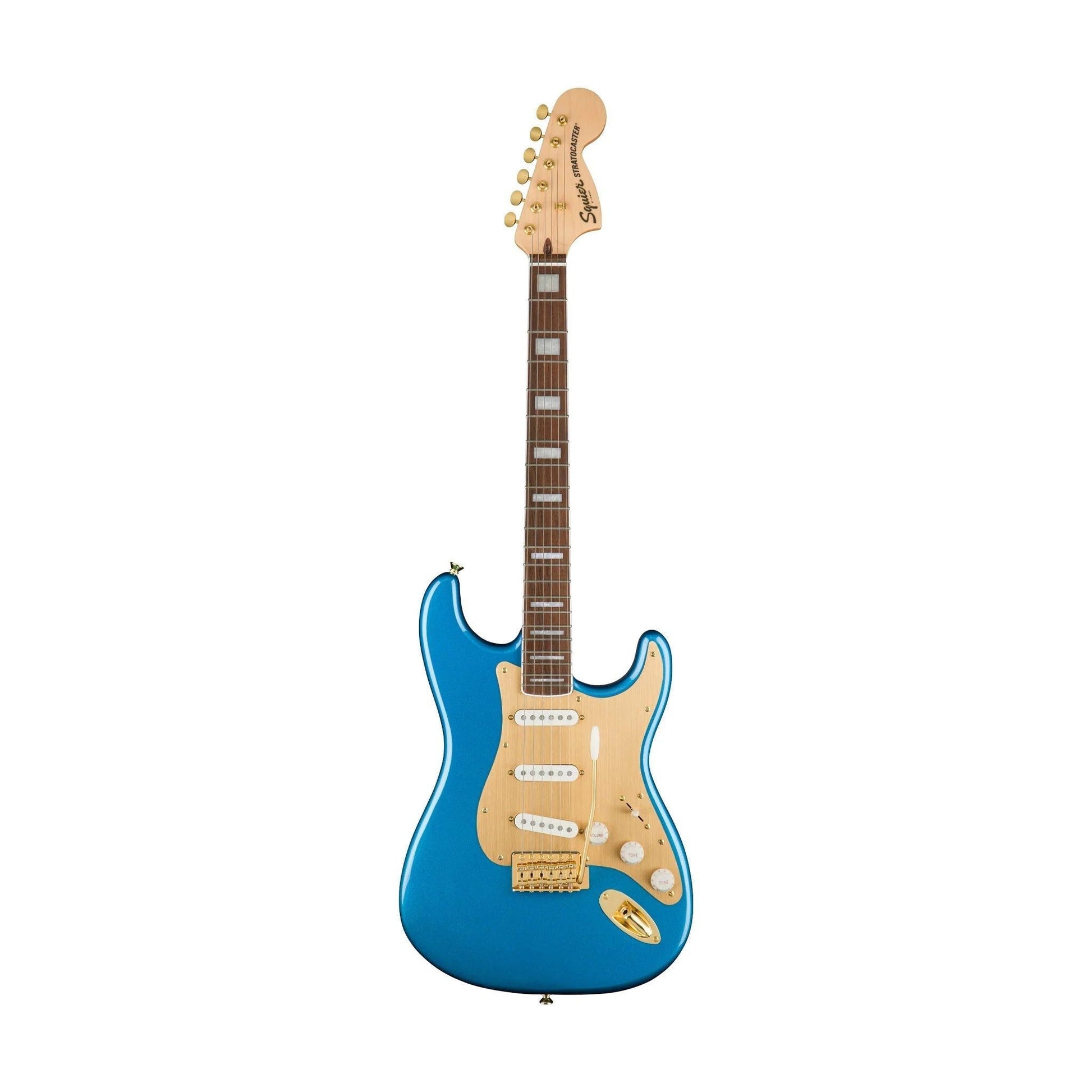 Squier 40th Anniversary Strat Gold Edition Lake Placid