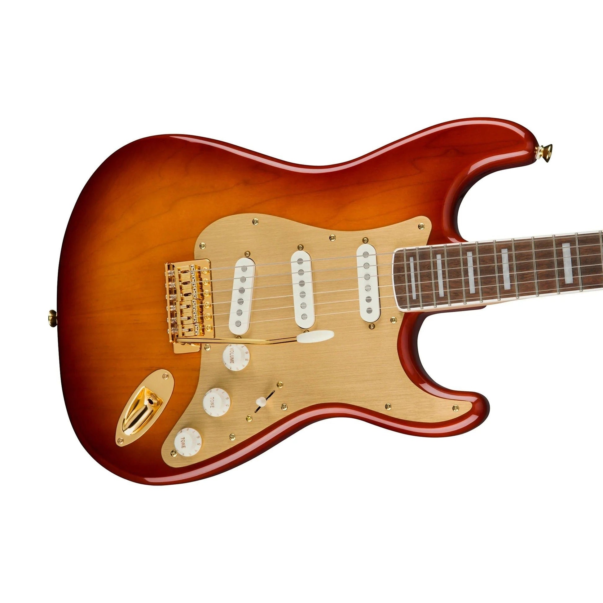 40th Anniversary Stratocaster®, Gold Edition  Sienna Sunburst