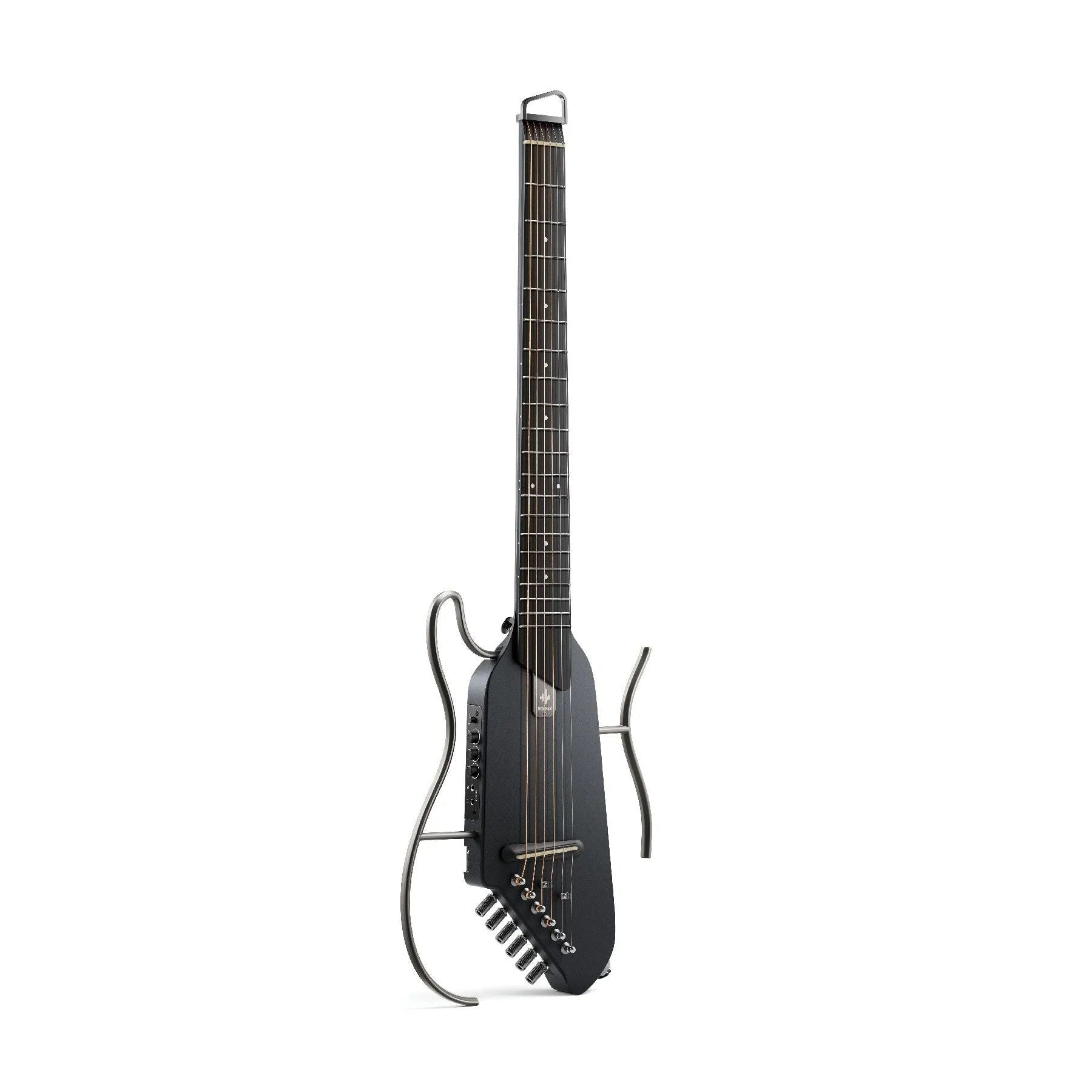 Đàn Guitar Acoustic Silent Donner Hush-I black