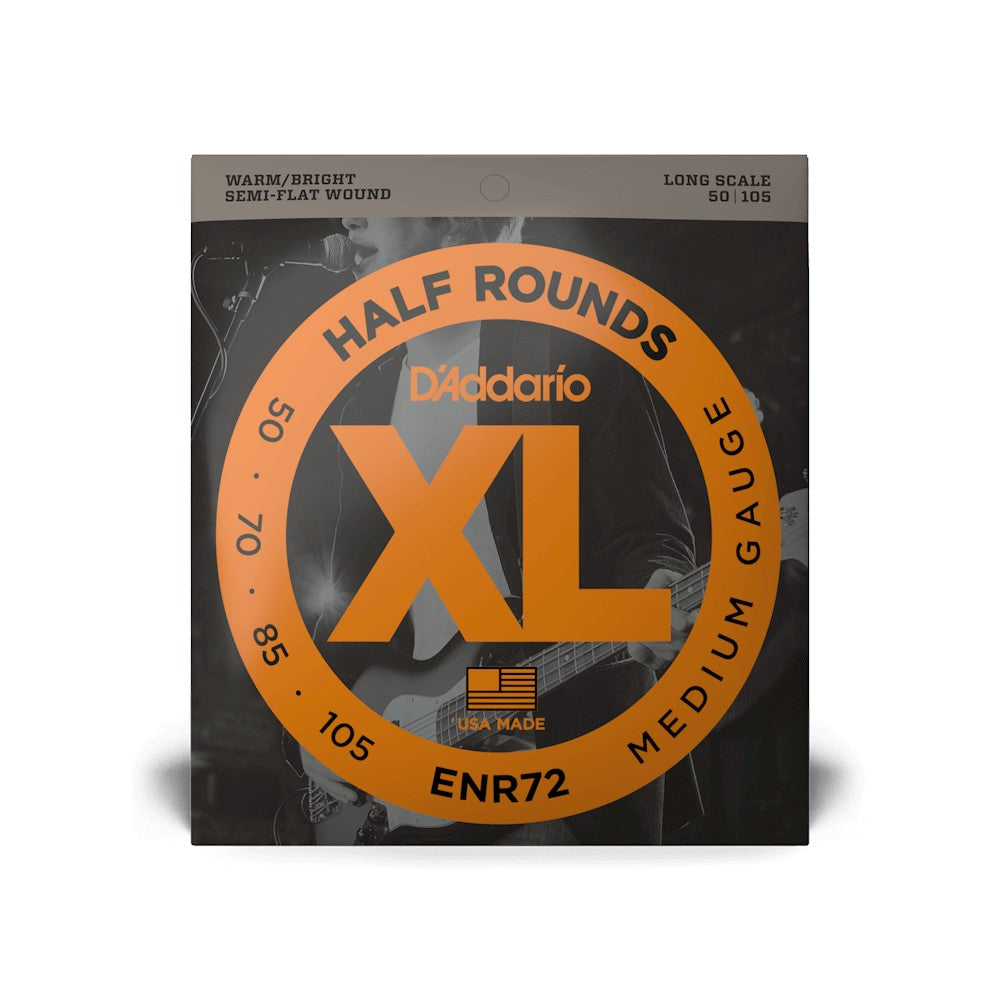 Bao bì dây D'Addario ENR72 XL Half Rounds 50-105 – ảnh 2