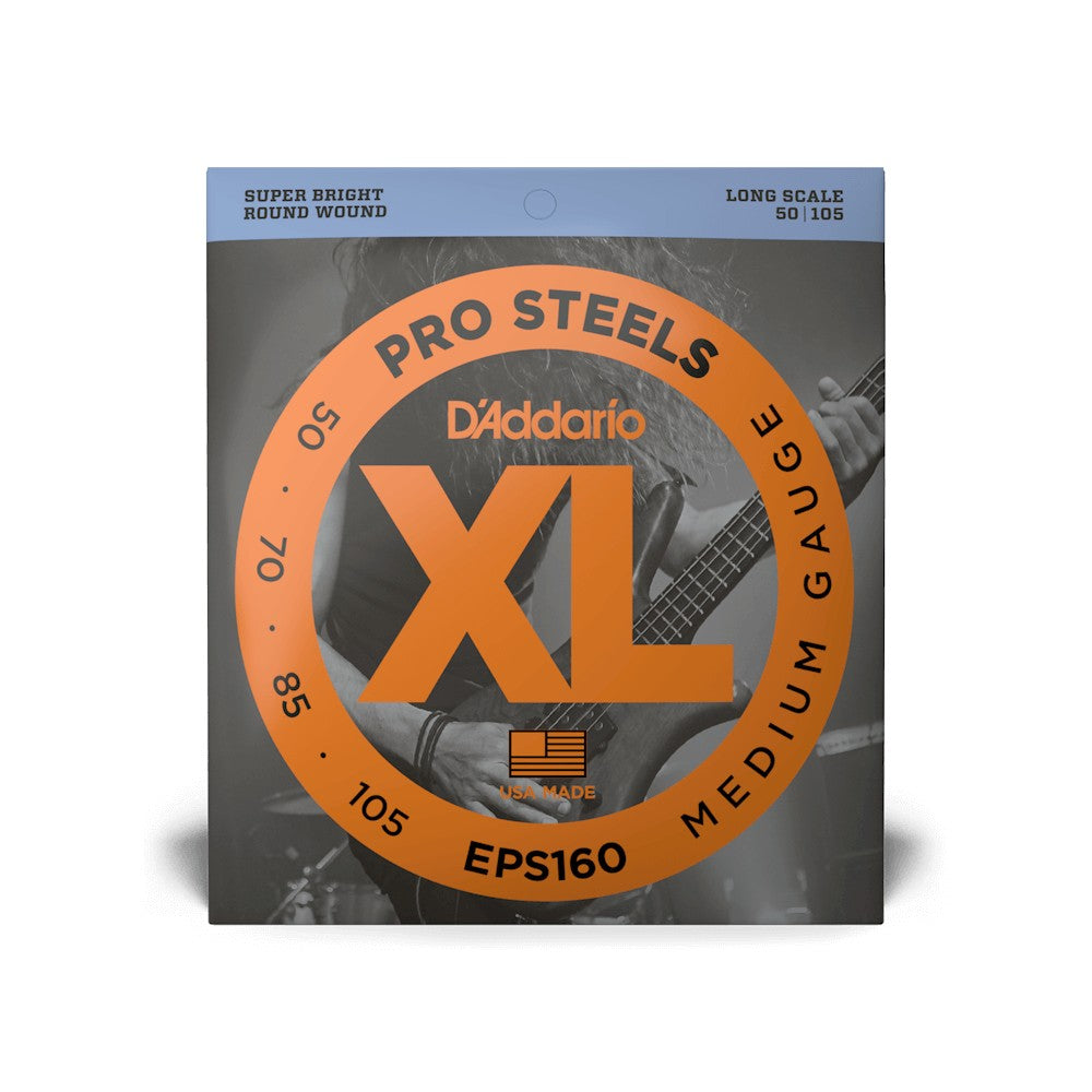 Bao bì dây D'Addario EPS160 XL ProSteels 50-105 – ảnh 2