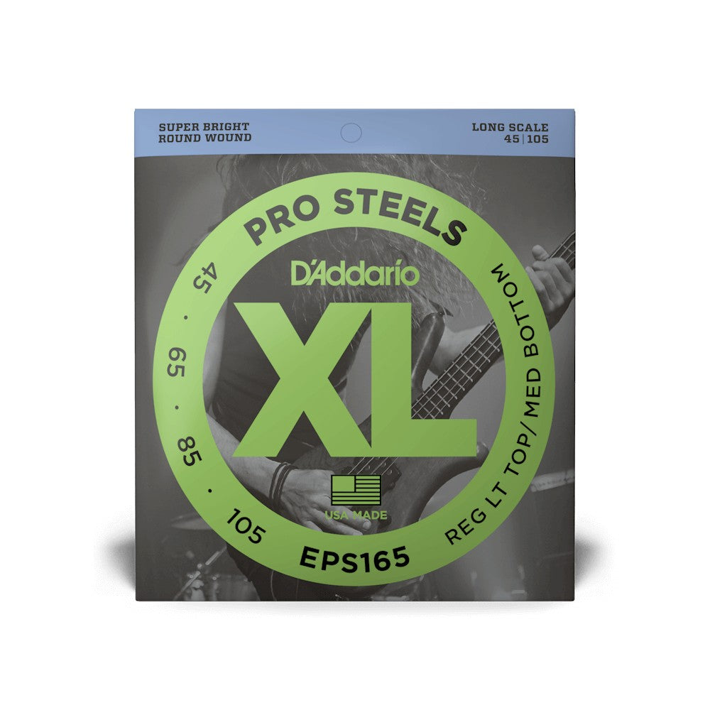 Bao bì dây D'Addario EPS165 XL ProSteels 45-105 – ảnh 2