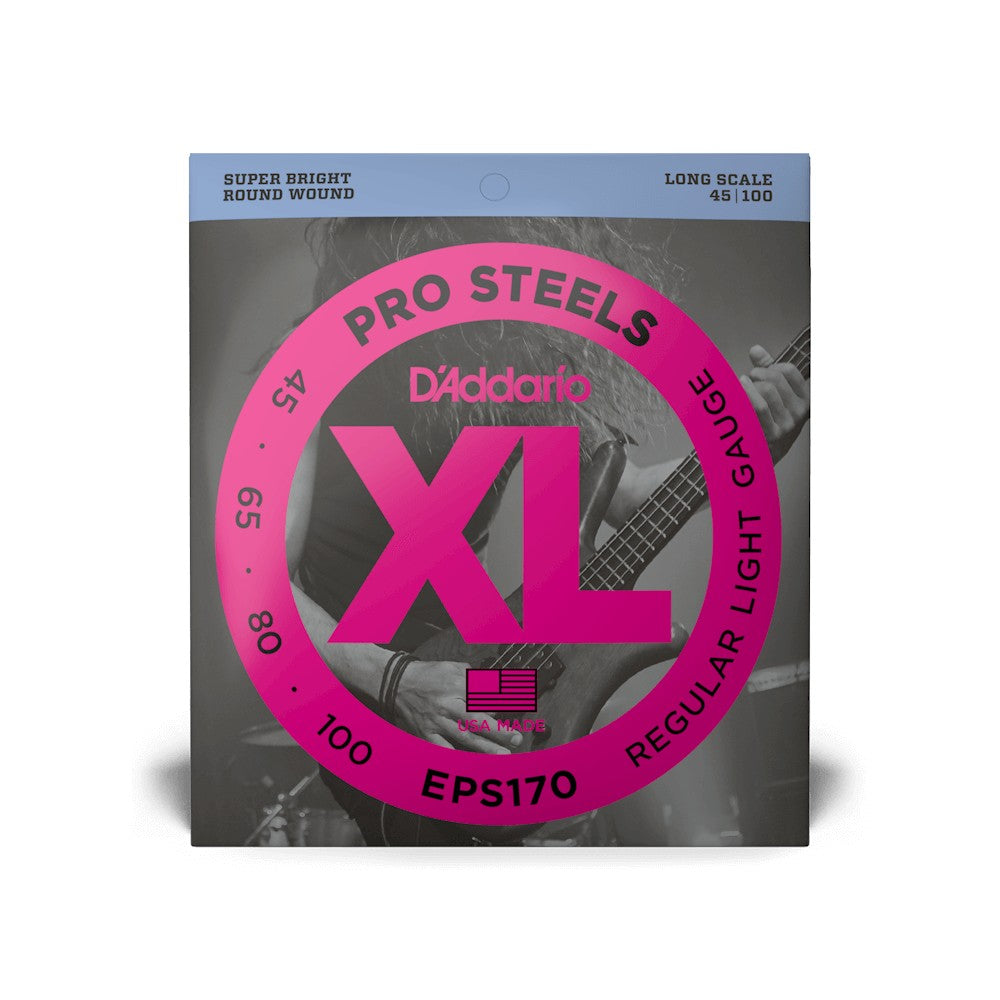 Bao bì dây D'Addario EPS170 XL ProSteels 45-100 – ảnh 2