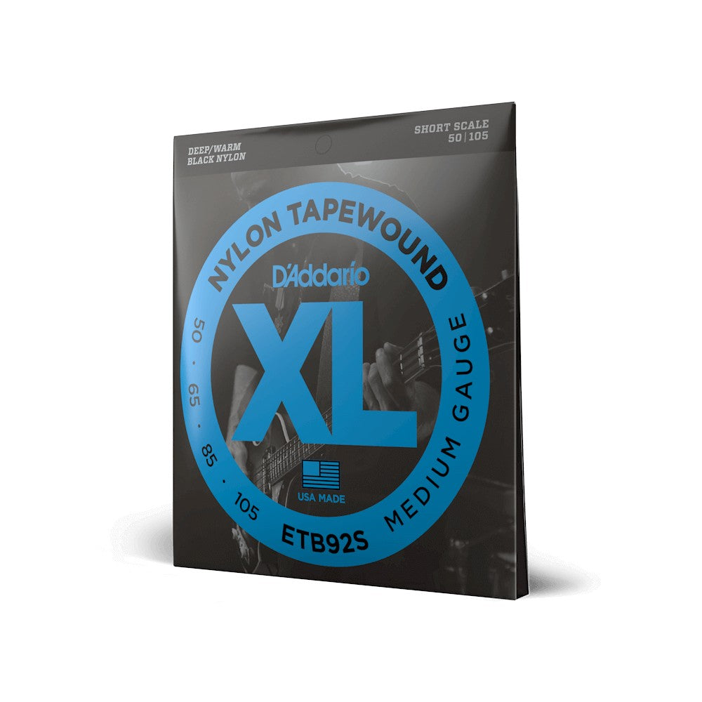 Dây D'Addario ETB92S XL Nylon Tapewound 50-105 Medium – bao bì