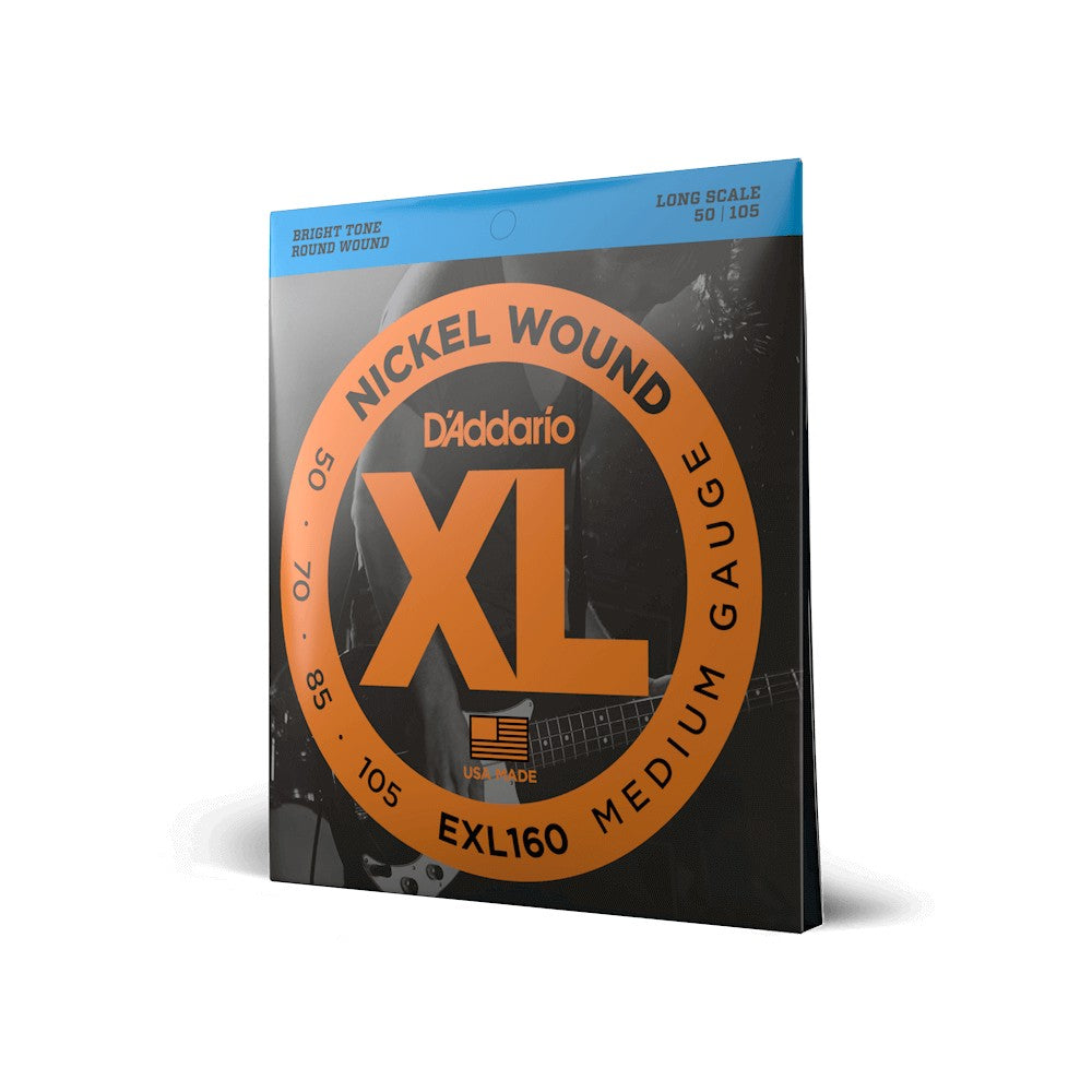 Dây D'Addario EXL160 XL Nickel 50-105 Medium – bao bì